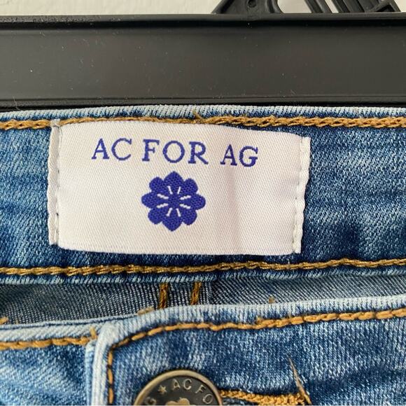 AC for AG Low Rise Bell Bottom Flare Stretch Jeans size 31 - Picture 8 of 9